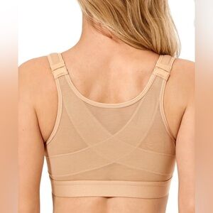DELIMIRA Front Closure Posture Wireless Back Support Full Coverage Bra size 48B
